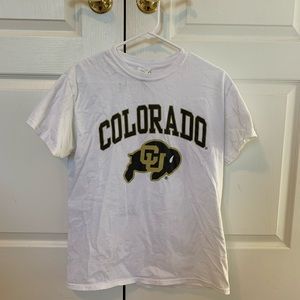 White University of Colorado T-Shirt